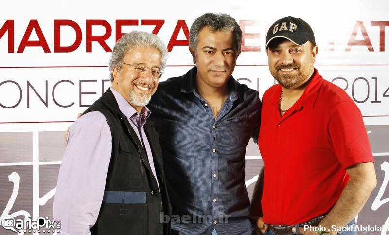 عکس کنسرت محمد رضا هدایتی با حضور بازیگران