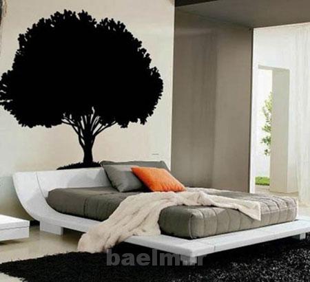 دکوراسیون بالای تخت خواب دکوراسیون بالای تخت خواب