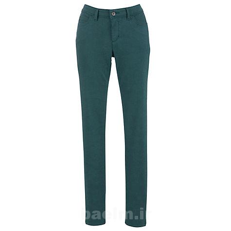 مدل شلوار جین زنانه سبز رنگ