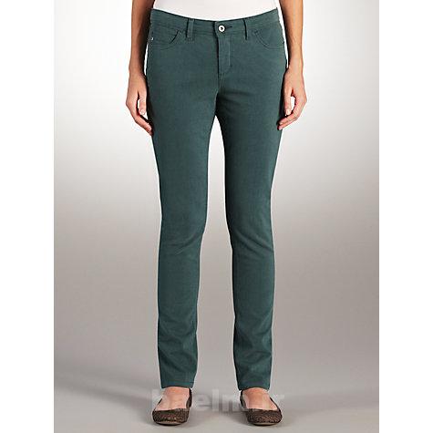 مدل شلوار جین زنانه سبز رنگ