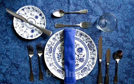 نحوه چیدمان میز غذا, اصول چیدمان میز غذا