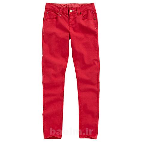 عکس مدل شلوار قرمز رنگ زنانه