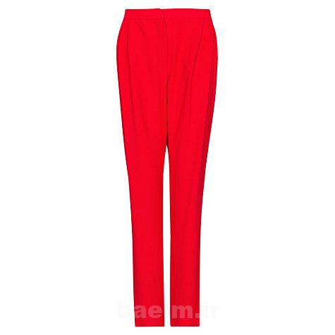 عکس مدل شلوار قرمز رنگ زنانه