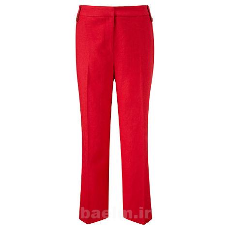 عکس مدل شلوار قرمز رنگ زنانه