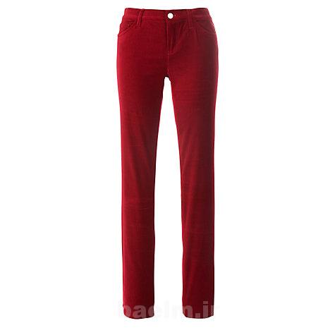 عکس مدل شلوار قرمز رنگ زنانه