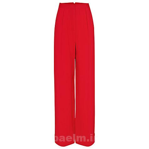 عکس مدل شلوار قرمز رنگ زنانه