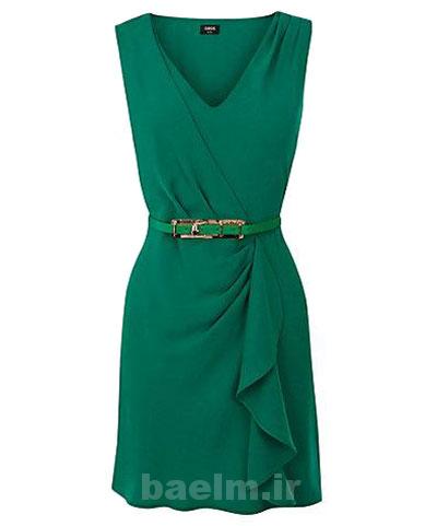 مدل لباس سبز 2014