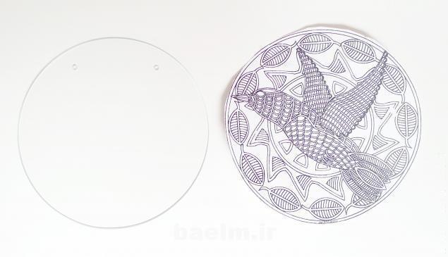 هنر در خانه | آموزش تصويري نوعي ويتراي زيبا و ساده هنر در خانه | آموزش تصويري نوعي ويتراي زيبا و ساده