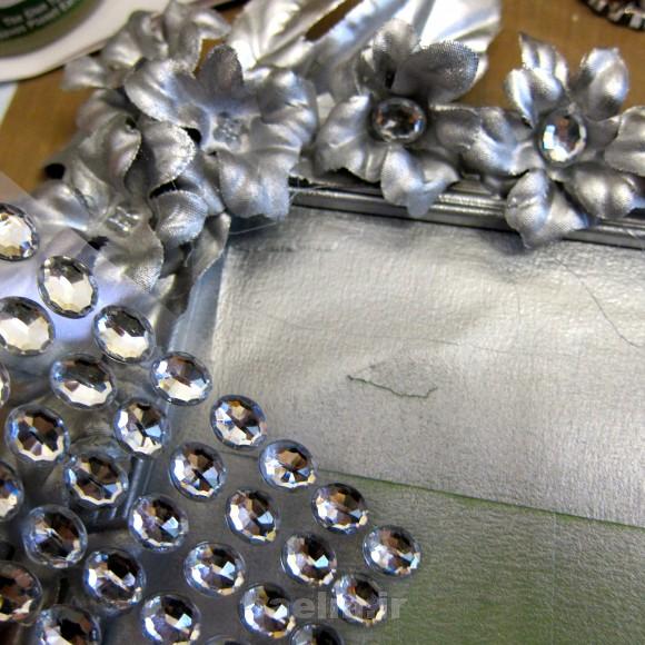 هنر در خانه | آموزش تزئين آيينه يا قاب عكس با استفاده از گل هاي مصنوعي