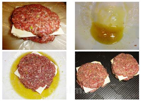 طرز تهیه چیزبرگر,طرز تهیه چیز برگر با سس