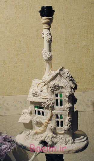 كاردستي | آموزش ساخت آباژور از قوطي خالي شير ( مواد بازيافتي )