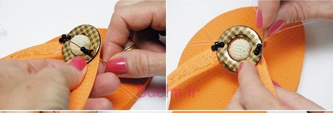 handmade-flip-flops-decorations-orange-black-gold5
