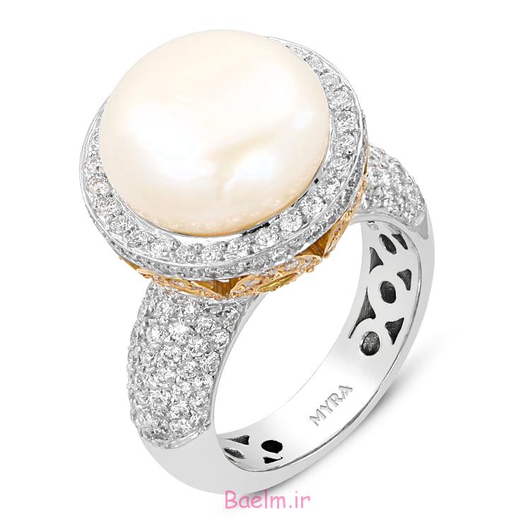 pearl ring 11 Pearl Ring Ideas