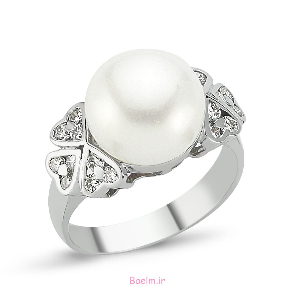 pearl ring 14 Pearl Ring Ideas