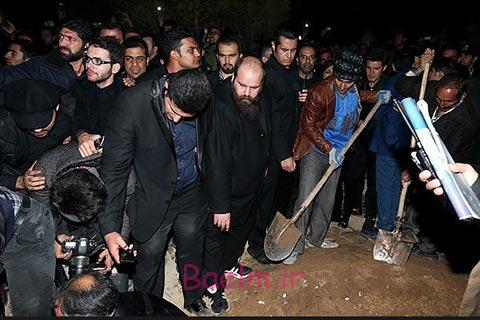 اخبار,دفن شبانه پیکر زنده یاد مرتضی پاشایی