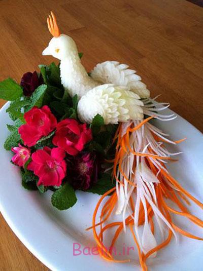 آموزش سفره آرایی,تزیین ظروف غذا آموزش سفره آرایی,تزیین ظروف غذا