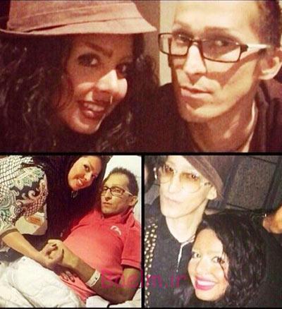 عكس هاي مریم قاسمی طراح لباس و همراه مرحوم مرتضی پاشایی