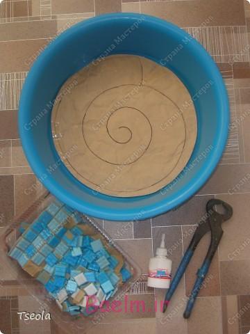 DIY موزاییک کاشی باغ سنگ پله 2