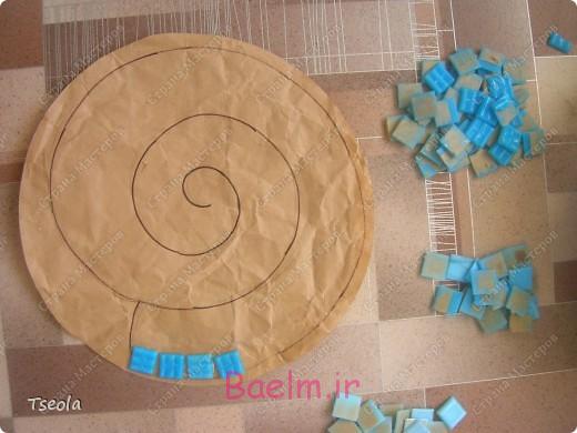 DIY موزاییک کاشی باغ سنگ پله 3