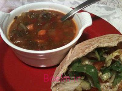 آموزش آشپزي | طرز تهيه نوعي سوپ رژيمي ( لاغري )