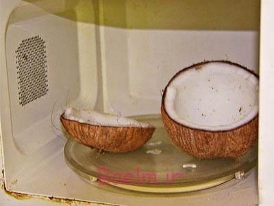 نحوه باز کردن نارگیل,آموزش باز کردن نارگیل