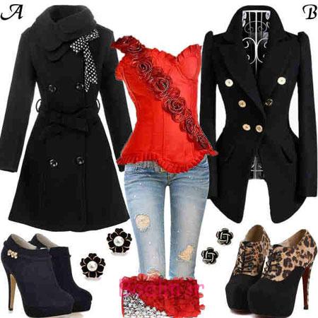 ست لباس زمستانی, لباس های زمستانی زنانه ست لباس زمستانی, لباس های زمستانی زنانه