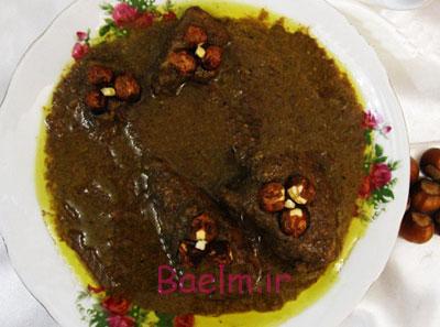 آموزش انواع خورش | طرز تهیه خورش فسنجان با پودر فندق