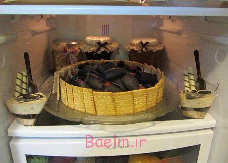 تزیین یخچال عروس,نحوه تزیین یخچال عروس