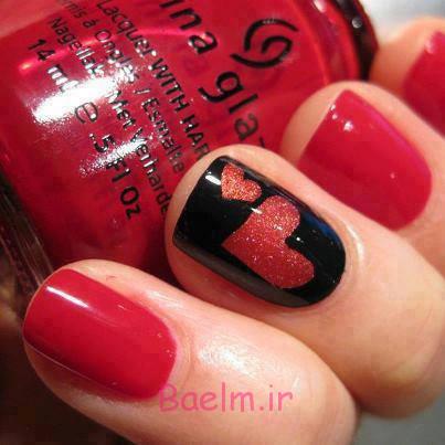 جدیدترین مانیکورهای قرمز 2014 red 3 جدیدترین مانیکورهای قرمز 2014