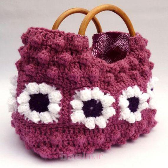 قلاب بافی | جدیدترین مدل های کیف قلاب بافی شده زنانه و دخترانه