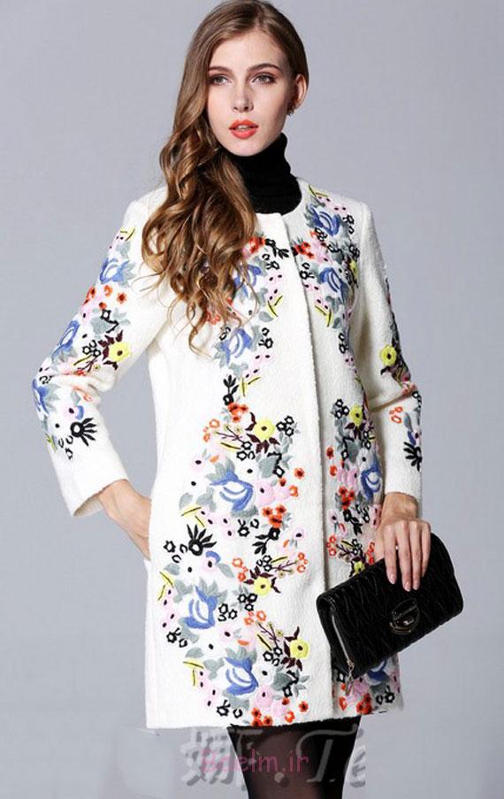 مد و پوشاک | مدل های مانتو مجلسی گلدوزی شده زنانه و دخترانه sonti-manto-(7)
