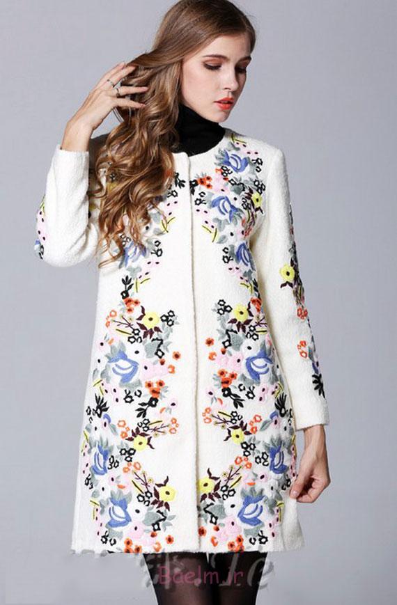مد و پوشاک | مدل های مانتو مجلسی گلدوزی شده زنانه و دخترانه sonti-manto-(8)