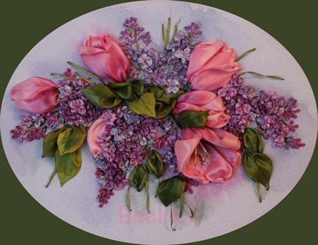 آموزش تصویری درست کردن گل رز با نوار ساتن آموزش تصویری درست کردن گل رز با نوار ساتن