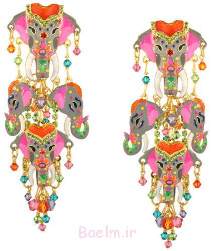 colourfull maharaja earrings 2014
