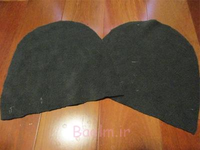 آموزش تصویر دوخت کلاه گل دار زیبا دوخت کلاه