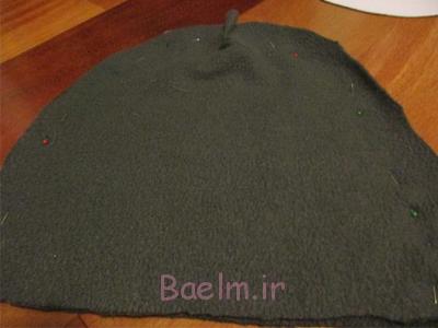 آموزش تصویر دوخت کلاه گل دار زیبا دوخت کلاه