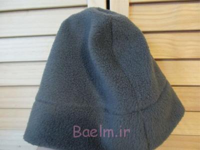 آموزش تصویر دوخت کلاه گل دار زیبا دوخت کلاه
