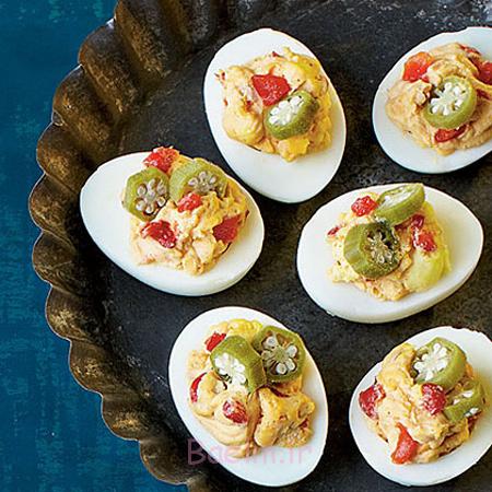 تزیین تخم مرغ آبپز،تزیینات زیبای تخم مرغ صبحانه تزیین تخم مرغ برای بچه ها, تزیین تخم مرغ صبحانه