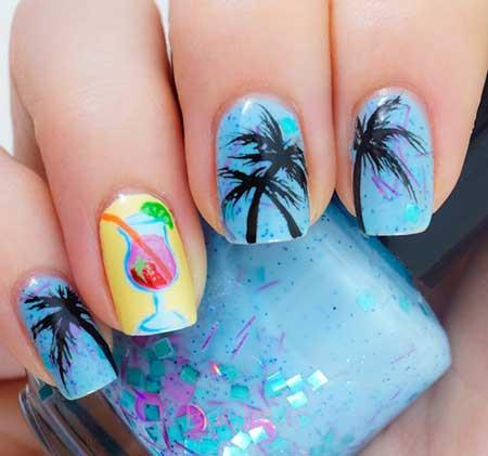 طرح های زیبای روی ناخن ها،طراحی های زیبای ناخن زیباتر شدن ناخن ها