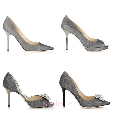 مدل کفش عروس برند جیمی چو،جدیدترین و شیک ترین مدل کفش عروس مدل کفش عروس پاشنه بلند, کفش عروس سفید