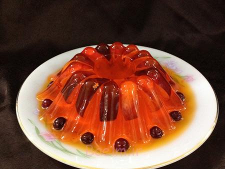 ژله با میوه,تزیین انواع ژله با میوه,تزیین ژله با میوه