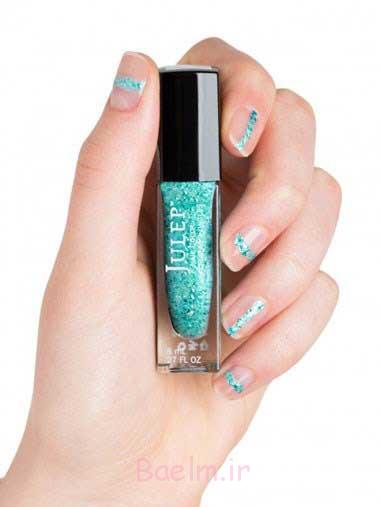 طراحی ناخن مینیمال،طرح های مینیمالیست طراحی ناخن ساده