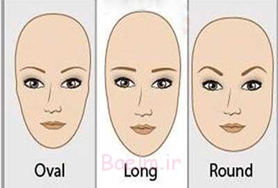 هماهنگ کردن مدل ابرو با فرم صورت،مدل ابروی مناسب برای صورت بیضی مدل ابروی مناسب صورت