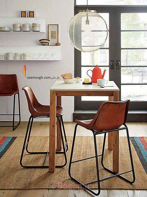 بهترین مدل میز ناهار خوری برای آپارتمان های کوچک میز و صندلی ناهارخوری برای آپارتمان های کوچک - مدل شماره 1