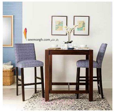 بهترین مدل میز ناهار خوری برای آپارتمان های کوچک میز و صندلی ناهارخوری برای آپارتمان های کوچک - مدل شماره 8
