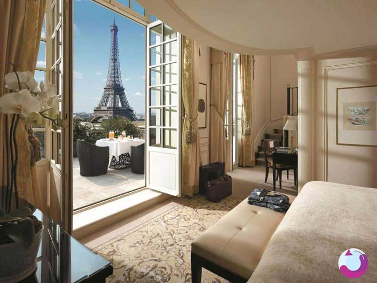 معرفی هتل‌های پاریس که بهترین منظره از برج ایفل را دارند