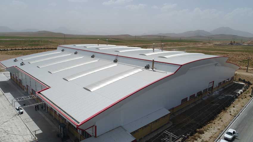 رنگ بندی ساندویچ پانل ها رنگ بندی ساندویچ پانل ها