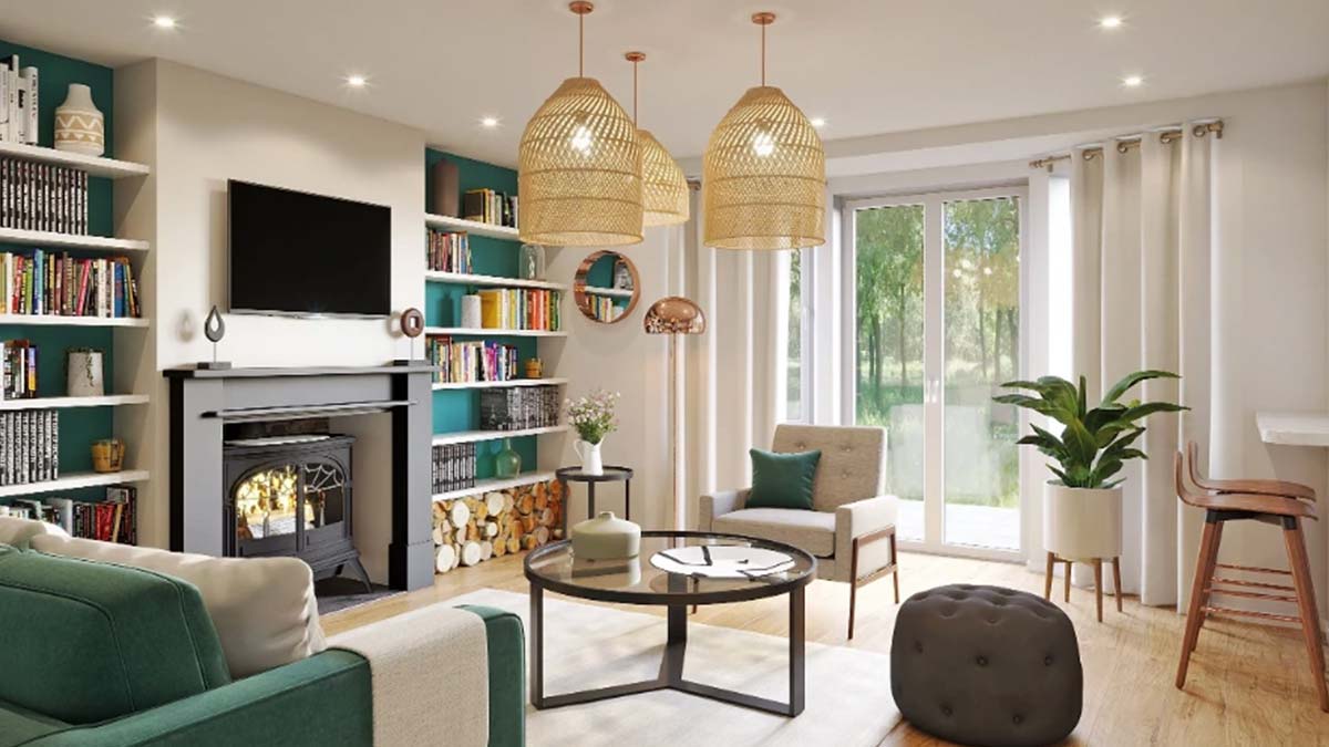 وسایلی که خانه را شیک می کند؟ (لیست لوازم ارزان و ساده) شومینه جزو وسایلی است که خانه را شیک می کند