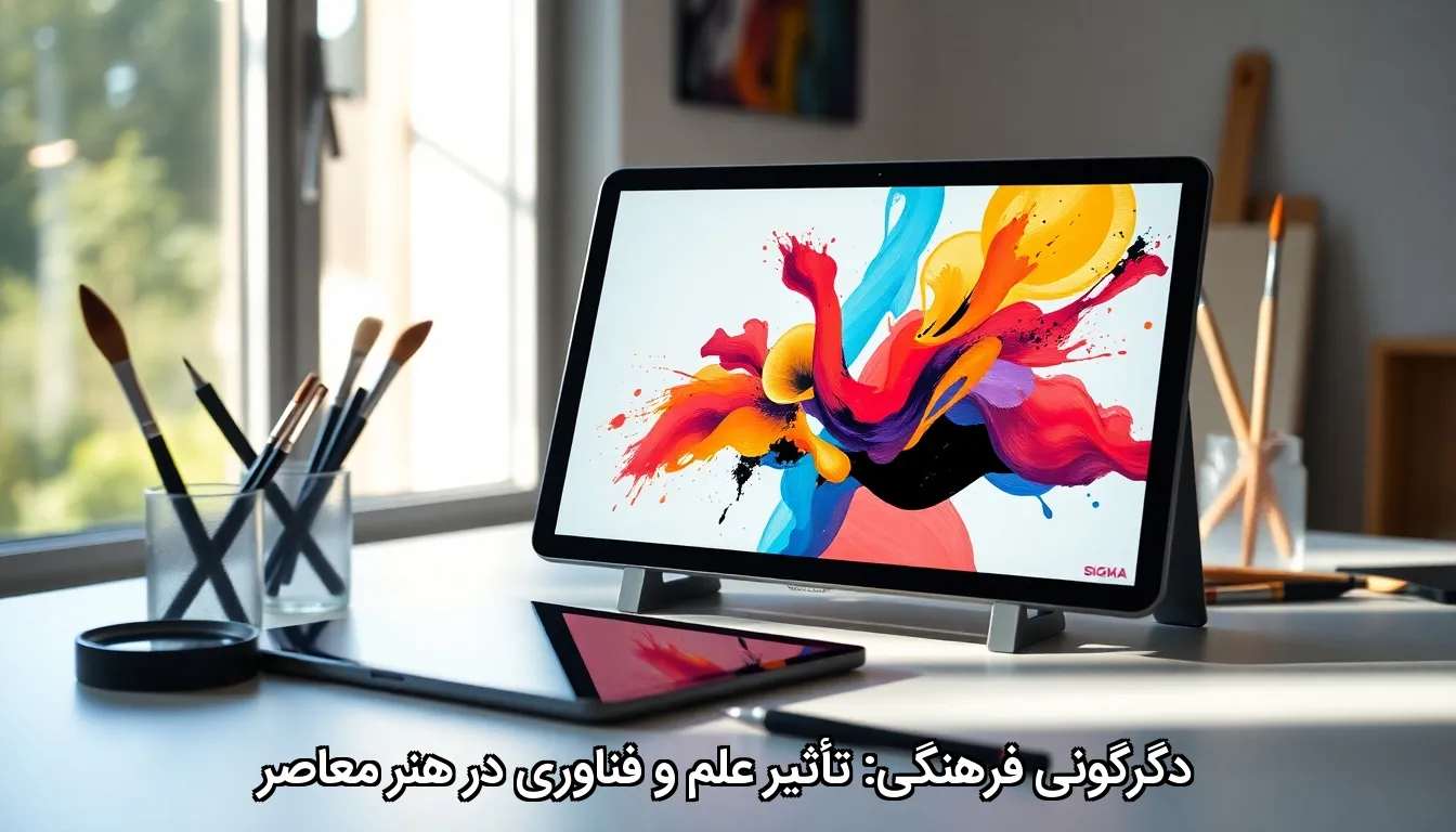 دگرگونی فرهنگی: تأثیر علم و فناوری در هنر معاصر