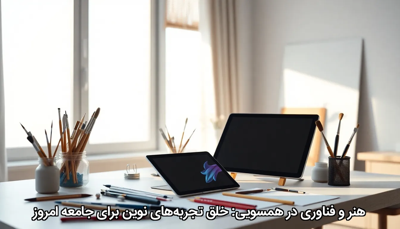 هنر و فناوری در همسویی: خلق تجربه‌های نوین برای جامعه امروز